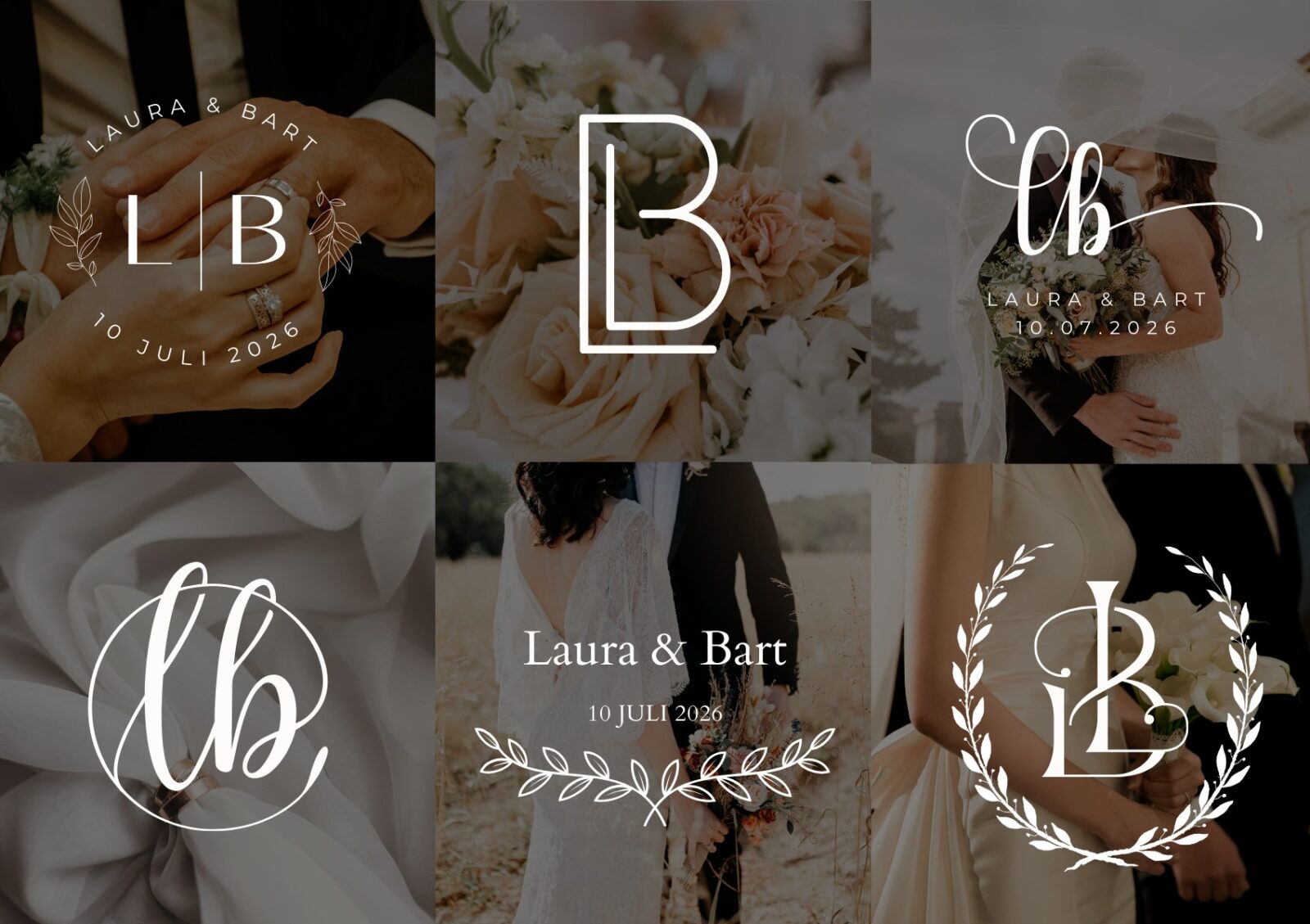 BL.. Hoofdafbeelding Bruiloft logo