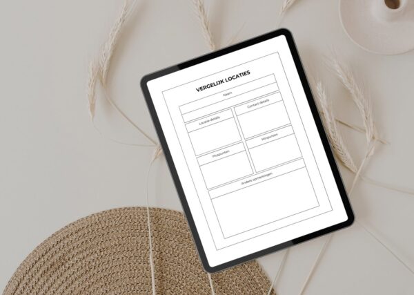 bruiloftplanner