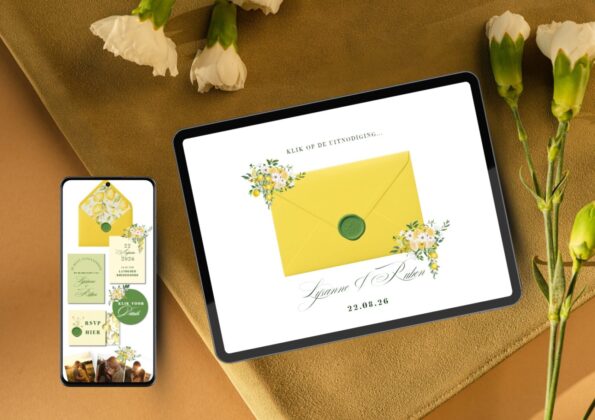 trouwwebsite sjabloon