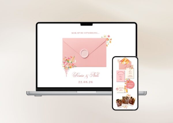 Canva trouwwebsite