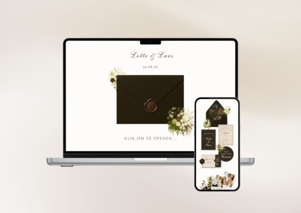 Canva trouwwebsite