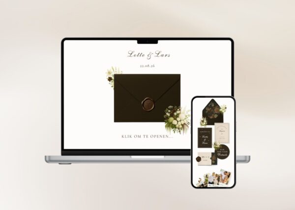 Canva trouwwebsite